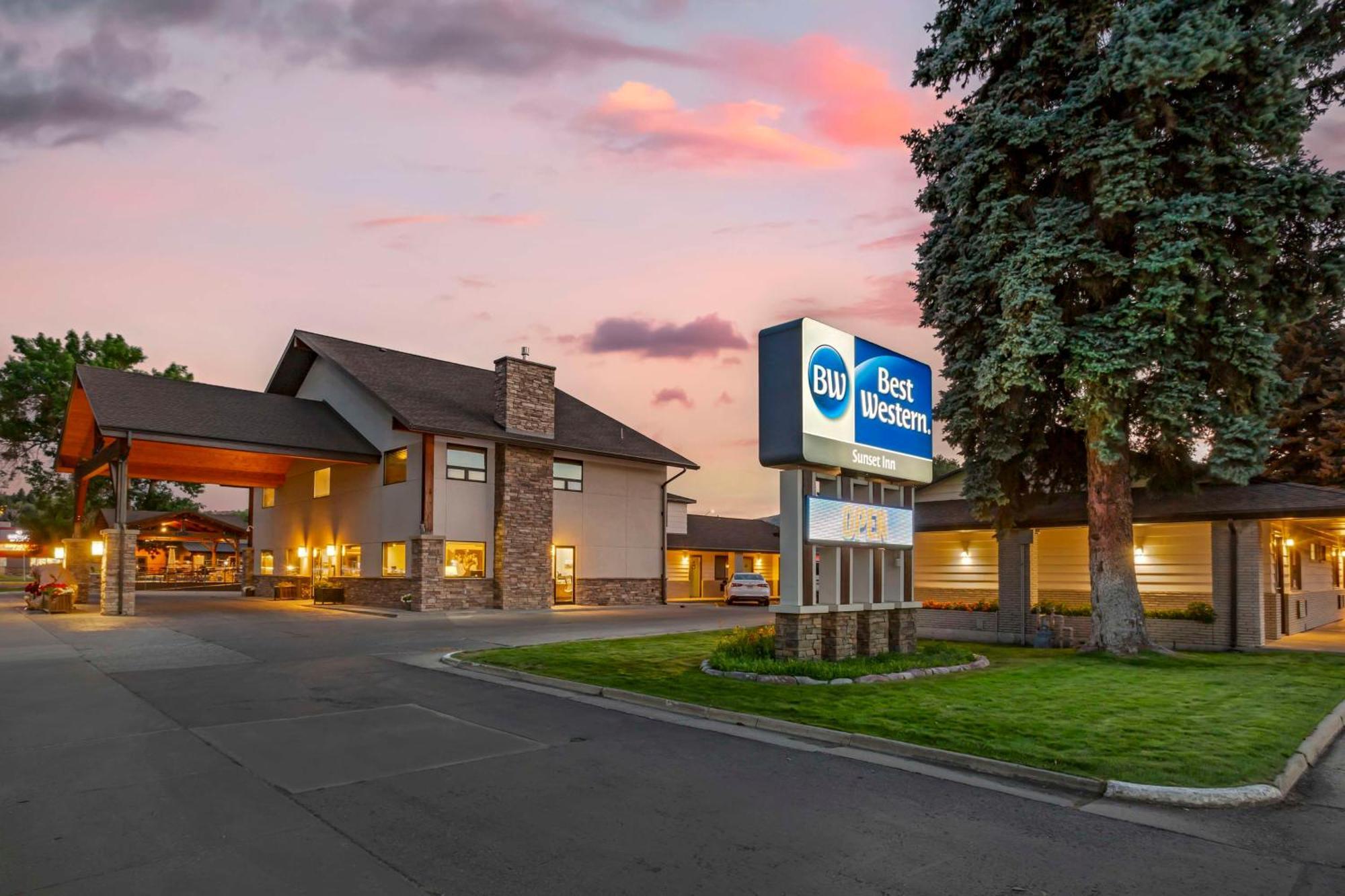 Best Western Sunset Inn Cody Exteriör bild